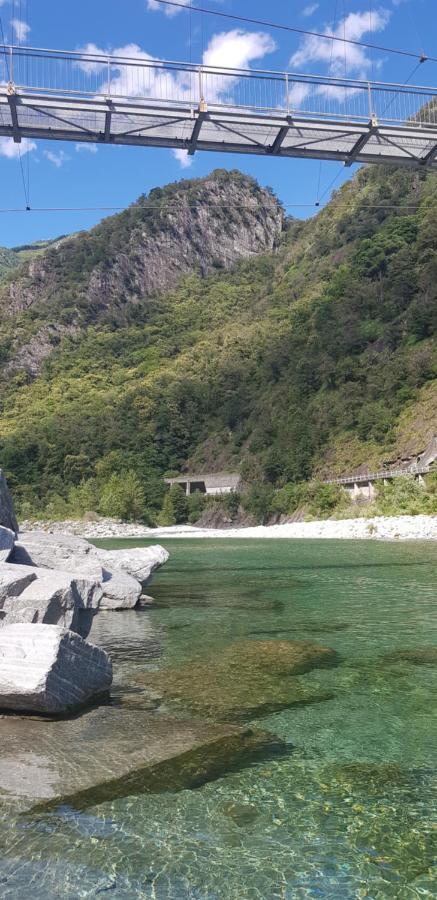 Appartamento Di Vacanza Casa Leoni Verscio Exteriér fotografie