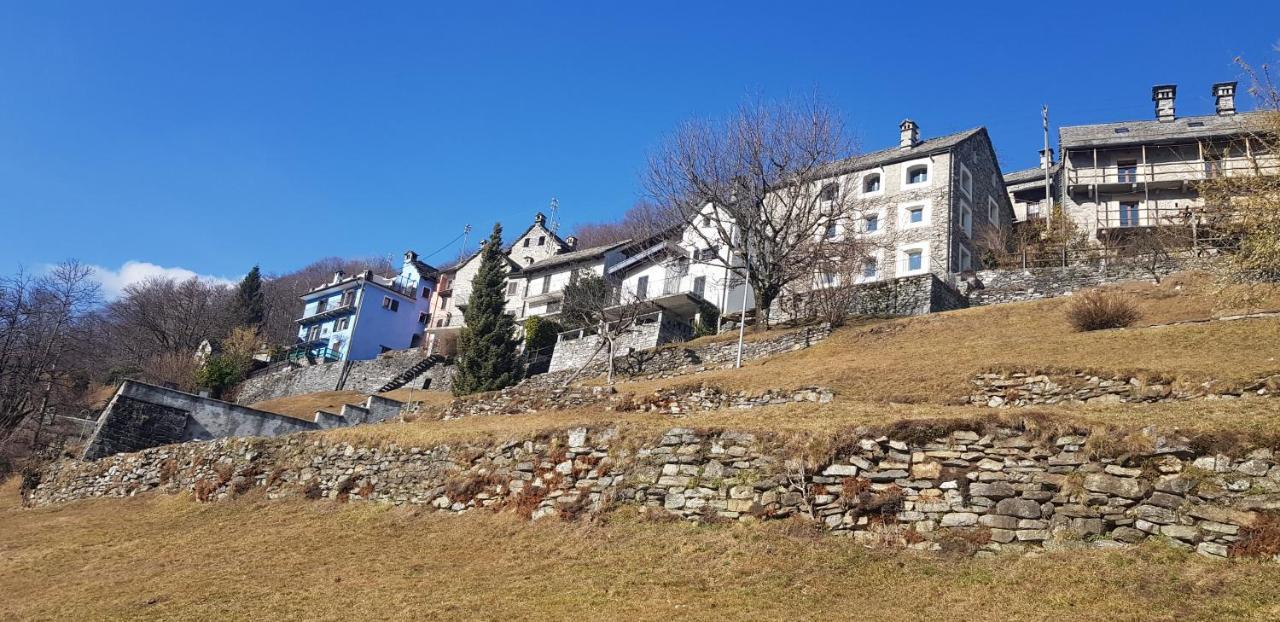 Appartamento Di Vacanza Casa Leoni Verscio Exteriér fotografie